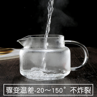 玻璃茶壶耐高温耐热家用小号茶具过滤加厚防爆玻璃烧W水泡茶壶水