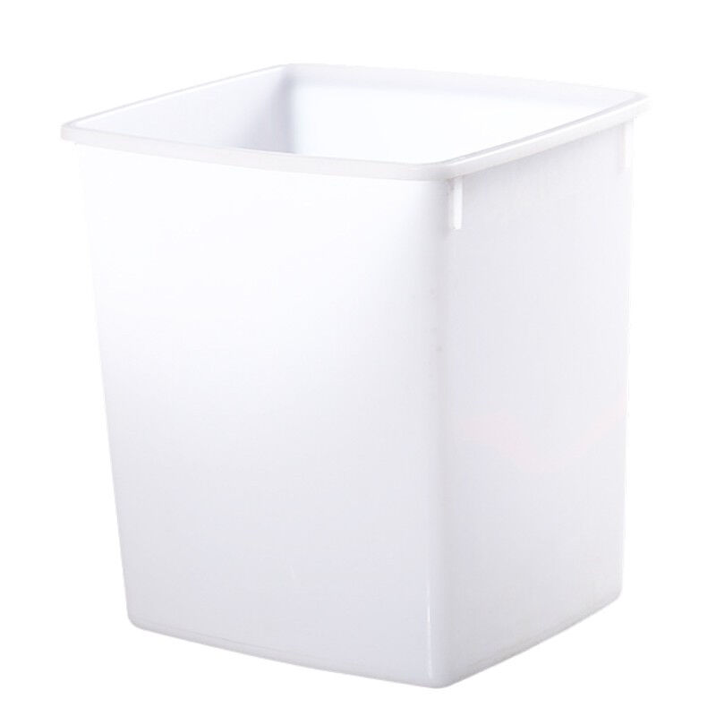 极速稳斯坦W7146(4个)白色塑料方桶多功能长方P形收纳储物桶冰桶9