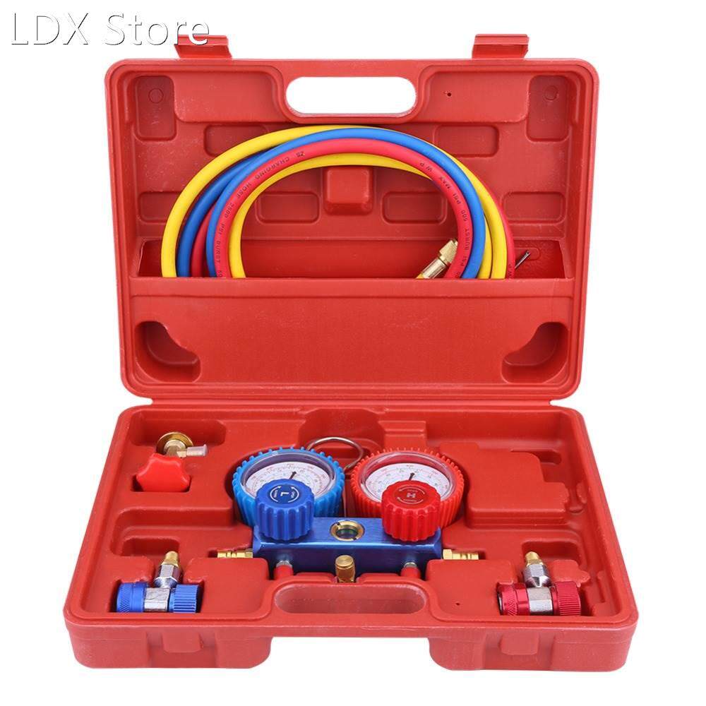 极速500-800Bae jAir Conditioner Manifold Gauge Set with 5ft