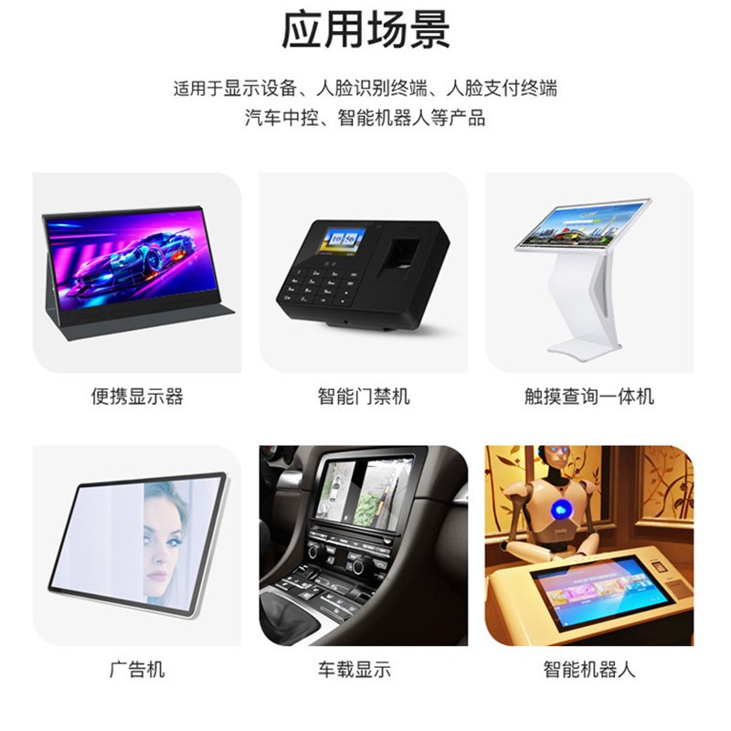 极速适用6.5f寸 7寸 8寸9寸液晶屏电脑VGA AV驱动板通用接口50pin