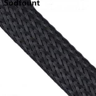 black Sleeve Cable Nylon Protection PET WirAe 極速10M