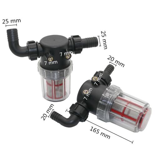 极速Transparent 50 Mesh Fine filtratiHon Water Filter with 2
