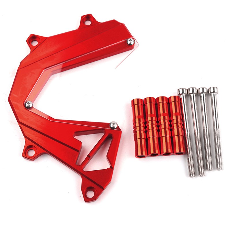 极速适用川崎摩托车Z800前链轮盖链盒保M护盖链条护盖链盖小齿盖