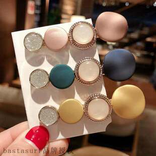 极速South Korea East Gate New hairpinH macarone side clip So