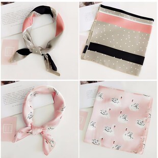 极速Square ForE Women Ele Band Party Tie Hair Scarf Business