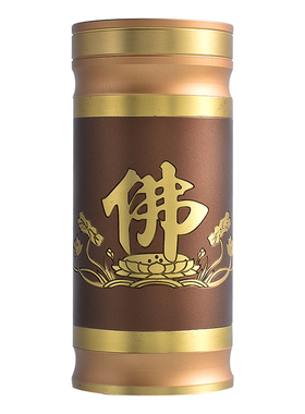 新品纯铜家用招财供佛插香筒w檀香线香插佛前莲花立式香筒佛具用