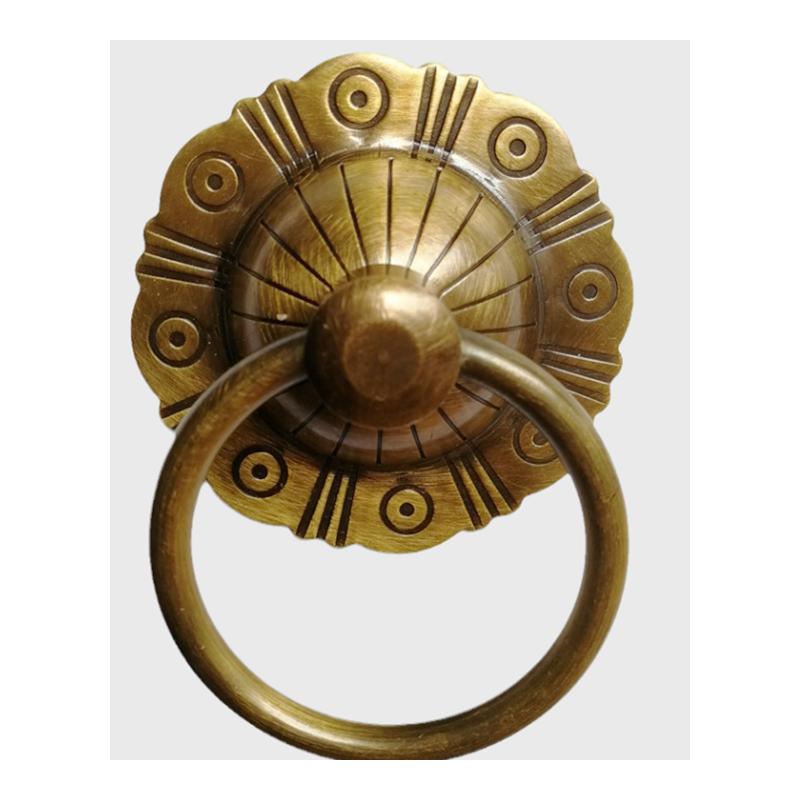 极速中式木大门仿古纯铜拉u手拉环黄铜内外双面对装单装门环门钹