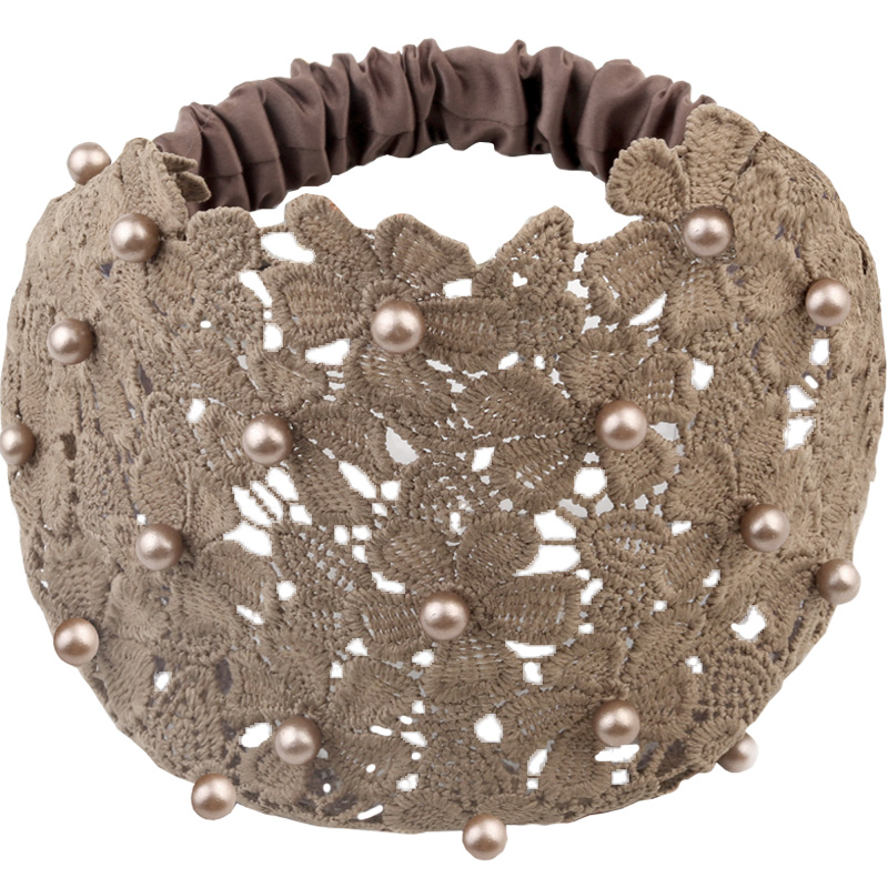 极速夏天季白头发头饰遮盖神器蕾C丝发带发夹高端发箍遮白发的头