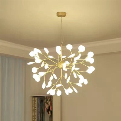 极速Nordic Mohdern Firefly Ceiling Chandelier Pendant Lamp G