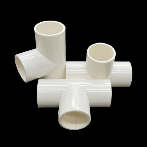 极速PVC电线管三通 线管配件16202540mm 电工阻S燃穿线 32三通国