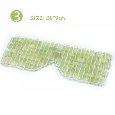 极速Natural Jade Eye Mask vCurtain Face Massager Sleep Mask