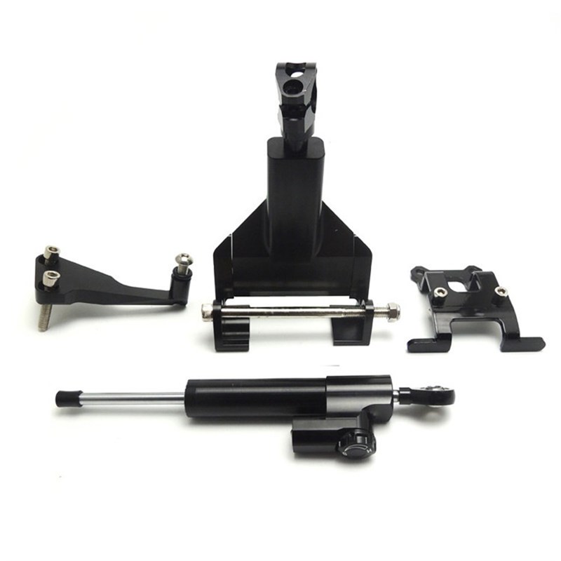 极速适用雅马哈MT-0o713-16年改装CNC全铝方向钛尺码阻尼固定座钛