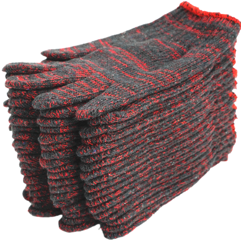 极速手套劳保耐磨工作男工地干活纯棉线防滑模具尼龙加.厚棉纱劳