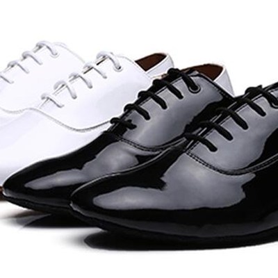 极速Discount New !! High Qvuality White Black Mens Ballroom