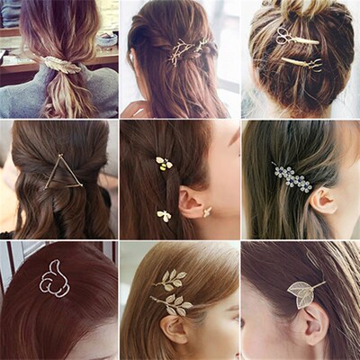 极速Fashion Hair Barrette Hairzpins Hair Clips Accessories F