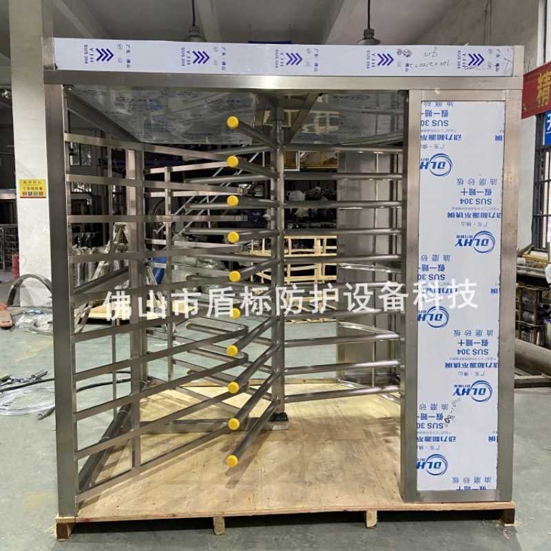 火车站入口限行通道门全高旋转转闸门看守所智能旋转人行栅栏门禁