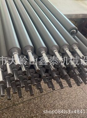 38*42*500PVC套胶滚筒  无动力套胶滚筒  滚筒套胶 欢迎订购