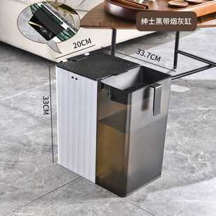 茶水桶茶渣桶垃圾干湿分离过滤茶几家用茶台具配件塑料带盖垃圾桶