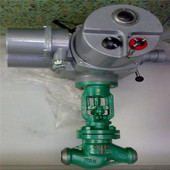 DKJ961H DN200 电动调节截止阀 电动真空截止阀DKJ961H 100C