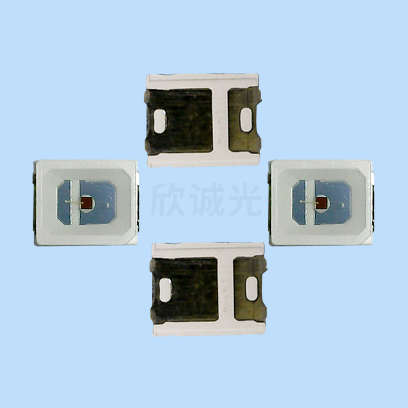 led灯珠发光二极管2835红光贴片灯珠0.W10.2W/0.5W 1W红光LED灯珠