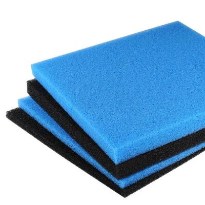 极速30cmx50cmx2cm Black Blue Filtration Foam AquTarium Fish