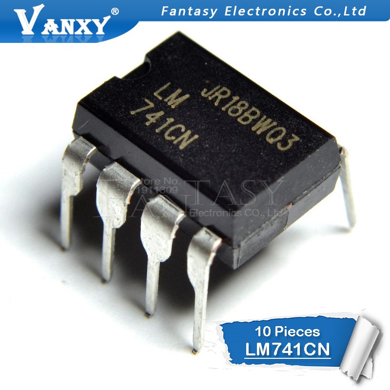 极速10PCS LM741CN DIP8 LM741 DIP DIP-8 741CN DIP-U8 Operatio