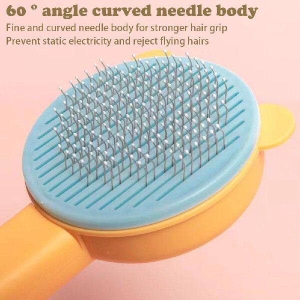 极速Pet Comb Self-cleaning Dog Massage Pet HTair Removal