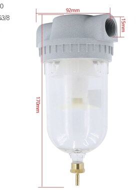 极速1/2 Pneumatic Paruts Air Filter Oil water separatio