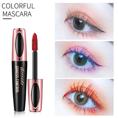 极速IBCCCNDC Black Mascara Eyelashes Mascara 4DS Silky Eyela