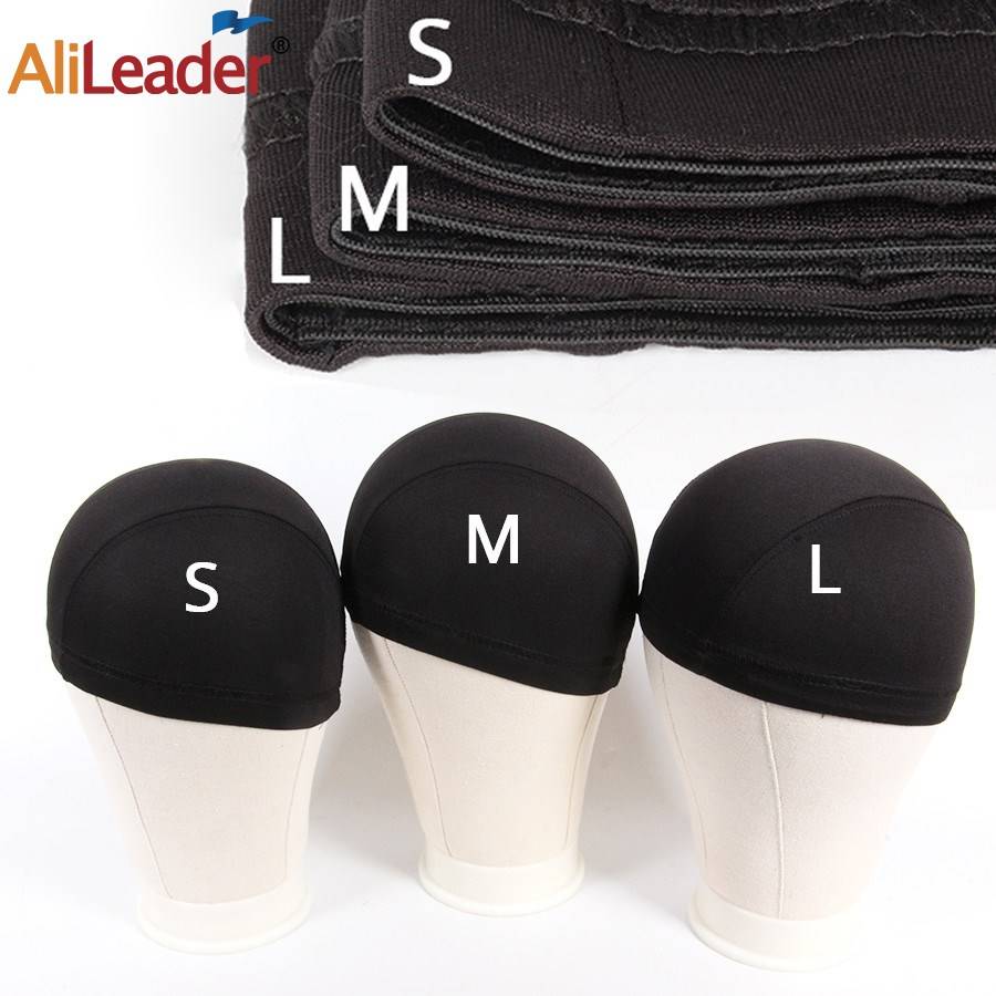 极速LMS Cheap Elastic rMesh Dome Wig Cap for Making Human Ha