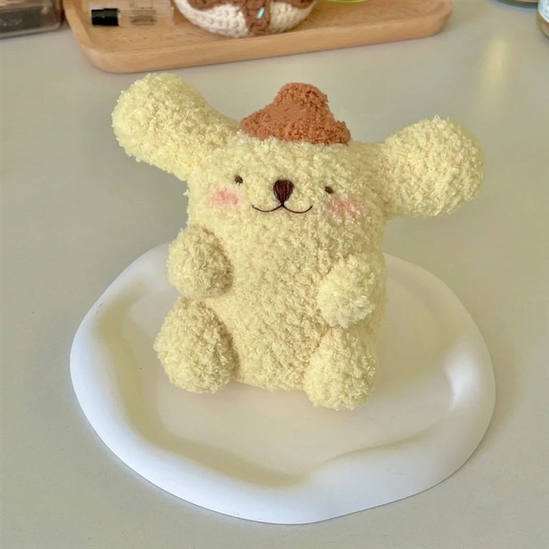 极速毛线编织布丁狗可爱包挂件钩针手工H制作钥匙扣礼物解闷diy材