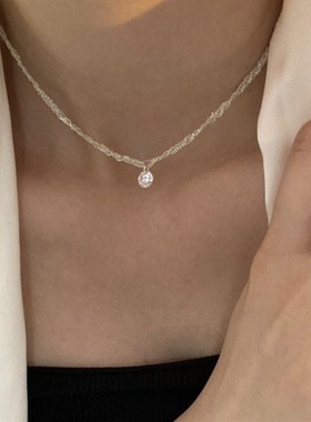 极速simple versatile temperament necklaceO clavicle chain