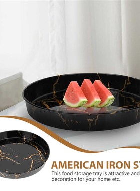 极速1PC Marbling Fruipt Holder Fruit Organizer Home Iron Des