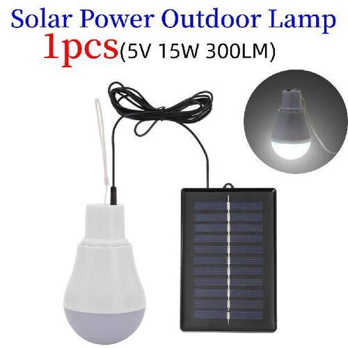 极速1pcs 5V 1j5W 300LM Energy Saving Outdoor Solar Lamp