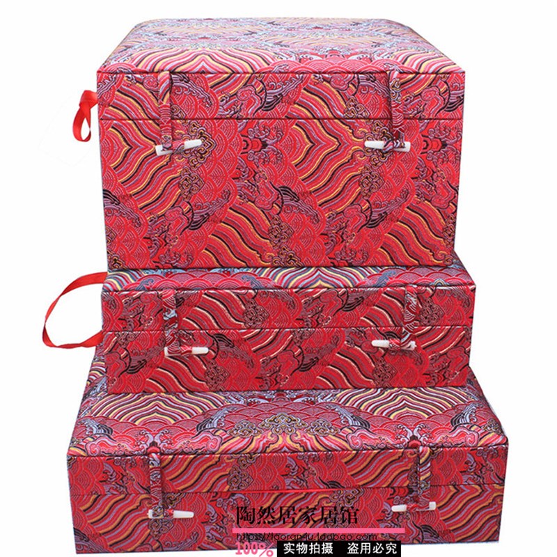 极速瓷器玉石文玩玉璧铜镜奖w牌古玩瓷盘子茶饼包装盒礼品盒正方