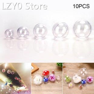 Sphere Balls Baubles DIY Han 极速10pcs Ornament Transparentq
