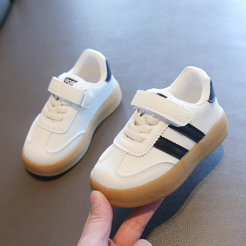 新品20a26春秋男女童小白鞋轻便休闲鞋儿童运动鞋跑步鞋软底板鞋