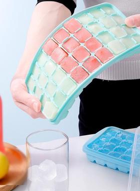 极速Silicone ice cube tray bar whiskey large square icZe mol