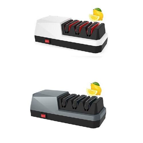 新品Electric Knife Sharpener- Knife SharpeneTrs, 3 Stage