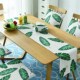 Monstera Mat Table 极速Nordic Runner DEining Plant Lea