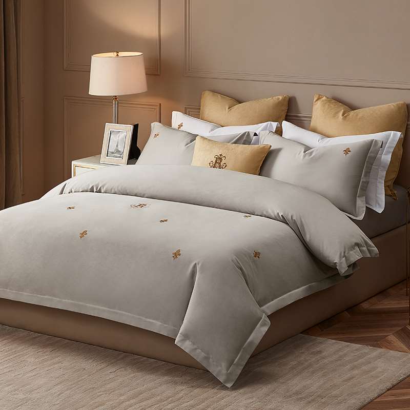 极速康尔馨新品长绒棉p四件套四季通用全棉欧式五星级酒店纯棉床