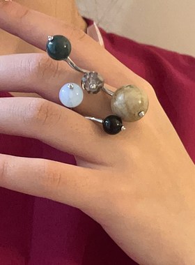 极速ring luxury high-class fashion personaNlity opening ring