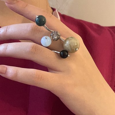 极速ring luxury high-class fashion personaNlity opening ring