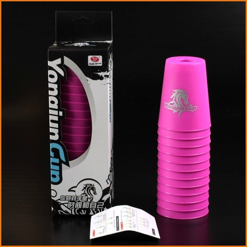 极速12 Pieces jQuick Stacks Cups Fast Reaction Stacking Game