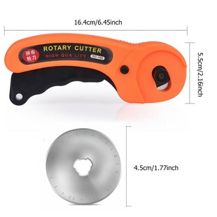 Cutter 极速NEW QuilteSrs Rotary Blades Quilting 45mm