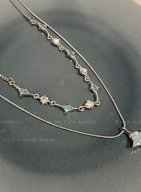 极速niche design accessory fashion temperament cSlavicle cha