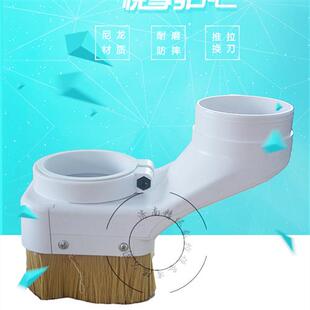 极速开料机压辊吸尘罩抽q拉雕刻机机除尘罩螺丝固定 木工压轮吸尘