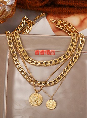 极速exaggeration Jewelry pendantC necklace fashion ladies ch