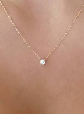 极速Shiny Zircon Invisible Transparent ThLin Line Simple Cho
