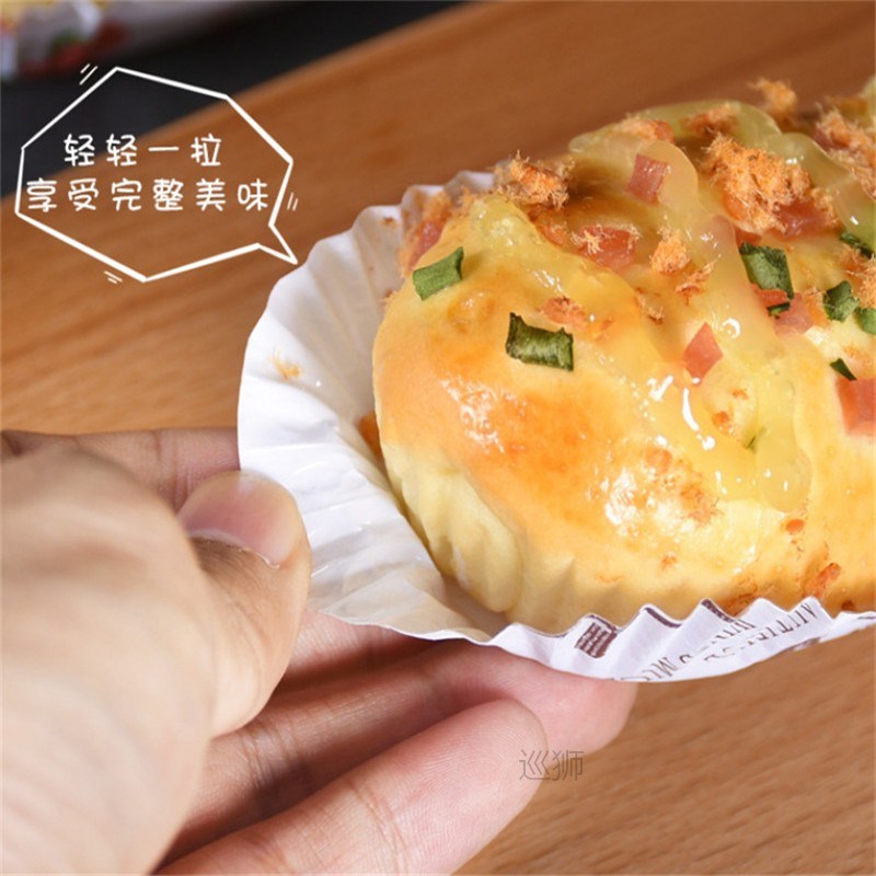 极速round cake cups 200Pcs hamburgerG tray, convenient and p